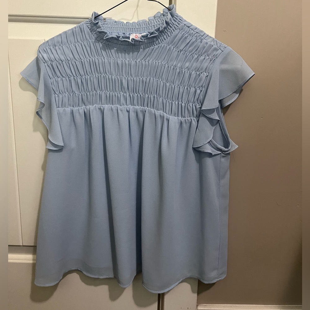 Q+A Los Angeles Lavender Blouse Size Small